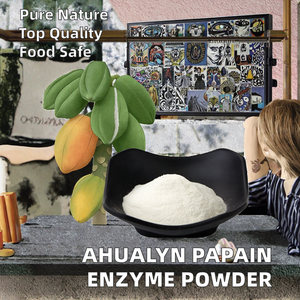 AHUALYN Extrait de fruit naturel de haute qualité, additif alimentaire, extrait d'Ashwagandha, polysaccharide, enzyme, poudre blanche en vrac 100000U/G - Product Image 2