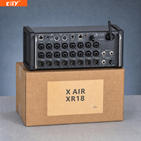 XR18 18 Kanallı Dijital Ses Mikseri, Kazanç Paylaşımı ve Otomatik Miksleme Özelliğiyle Konferans, Oda, Mahkeme Salonu, Seminer, Sahne, Toplantılar için Uygun