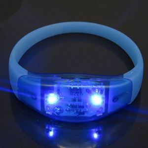 Pulsera LED con Logotipo Personalizado, 15 Colores, Impermeable, de Plástico/PVC, con Batería, para Conciertos, Festivales de Música, Animación, Uso Promocional, Digital - Product Image 2