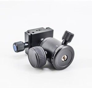 Có Thể Điều Chỉnh Nhôm Khung Hợp Kim Bóng Đầu Phát Hành Nhanh Chóng Tấm 360 ° Xoay Gimbal Ổn Định Cho Dv/<span class=keywords><strong>Dslr</strong></span>/Hành Động Máy Ảnh - Product Image 4