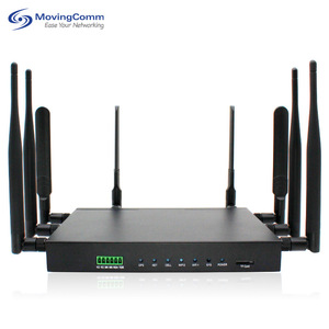 M2M Openwrt车载蜂窝绑定工业Vpn Gsm 4G Lte多sim卡无线Wifi调制解调器5g路由器，带sim卡插槽