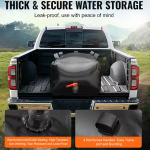 Réservoir d'eau pliable de 300 L, résistant aux UV, en PVC portable pour voiture et stockage de liquides en extérieur à long terme - Product Image 4
