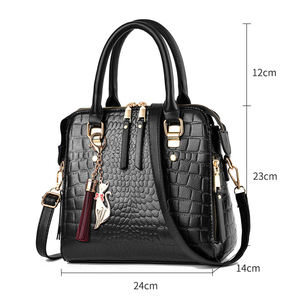 Nouveau Sac à Bandoulière Tendance en Cuir PU de Haute Qualité pour Femme, Sac à Main de Luxe Imperméable avec Fermeture à Glissière - Product Image 5
