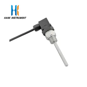 Hank DIN43650 G1/2 Transmissor de temperatura de Platina CE de 8 mm de diâmetro PT100 -50 150 graus
