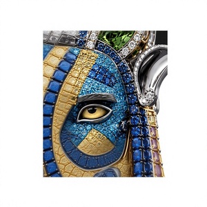 Colgante Personalizado de Moissanita Micro Pavé en Plata de Ley 925, Charm Multicolor para Joyería Unisex - Product Image 5