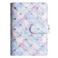 Carnet de planification budgétaire A6 à couverture rigide, classeur à feuilles mobiles pour la planification financière, ensemble de classeur budgétaire à 6 anneaux avec pochettes zippées