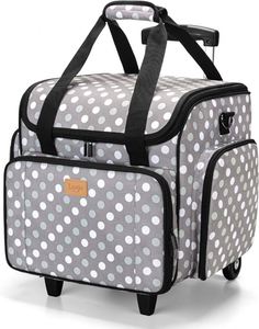 BSCI Factory Rolling <b>Sewing</b> Machine <b>Case</b>, Detachable Rolling <b>Sewing</b> Machine Carrying <b>Case</b> on Wheels, Trolley Tote Bag - Product Image 6