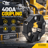 400A 400AS Flexible Gummikupplung Ersatz für CENTAFLEX CF-A 400 Größe 400 Bagger Hydraulik-Kolbenpumpen-Antriebskupplungen
