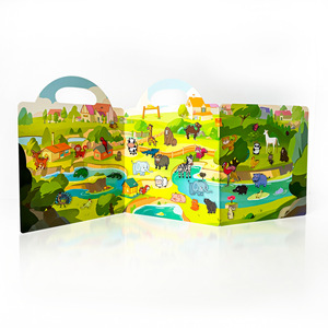 Livre d'autocollants réutilisables pour enfants, autocollants de voyage amusants pour enfants, autocollants en gel imperméables mignons pour adolescents, filles et garçons - Product Image 2