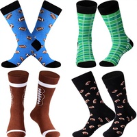 Chaussettes de football tricotées Coume Summer ODM pour jeunes, enfants, adultes, adolescents – Nouveauté amusante en coton, décontractées, sportives, cadeaux pour hommes et femmes