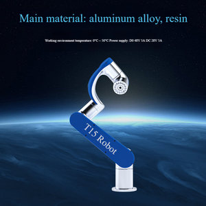 แขนหุ่นยนต์ร่วมปฏิบัติงาน 6 แกน รุ่น Ti5 ARM Series พร้อมเกียร์บ็อกซ์ ควบคุมด้วย PLC ระยะการทำงาน 600/900 มม. ปลอดภัยสำหรับการทำงานร่วมกันระหว่างมนุษย์และหุ่นยนต์ - Product Image 5