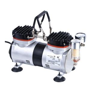 Machine aérographe à 2 têtes, double cylindre, mini pompe à air, pour chaussures à gâteaux - Product Image 3