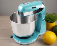 Mélangeur Électrique de Cuisine Personnalisé, Batteur Planétaire Multifonction Certifié GS, 3L, en Acier Inoxydable avec Crochet Pétrisseur