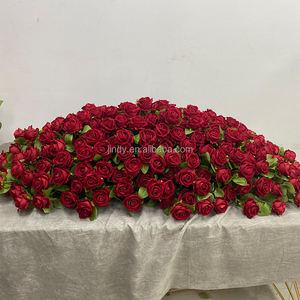 Corona Fúnebre Decorativa de Flores, Ramo Floral Artificial, Guirnalda de Flores para Tumba, Cementerio o Funeral - Product Image 5