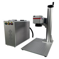 Machine de gravure laser à fibre de type split 30W 50W, marqueur laser à fibre pour métal et acier au carbone