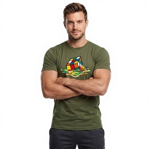 Wholesale Custom Graphic T <b>Shirt</b> Men 100% Cotton Crew Neck Printed Tee OEM ODM Streetwear Manufacturer - Product Image 3