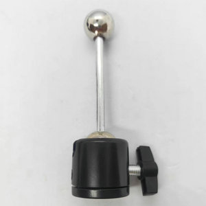 Trípode metálico de doble bola con interfaz de 1/4 y tornillo de montaje para cámara digital y fotografía en vivo - Product Image 3