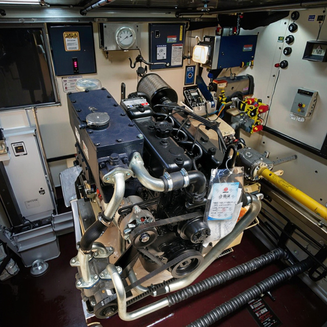 Open Frame 20kw Diesel Marine Generator Single & Three Phase 60Hz Frequency Auto & Remote Start with Remote Control Option