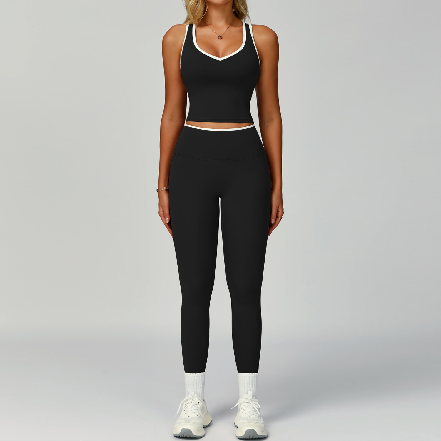 9238 vest 9238 trousers-premium black