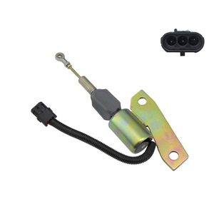 Válvula solenoide electromagnética de estacionamiento 3991624 DC 24V para piezas de excavadora - Product Image 1