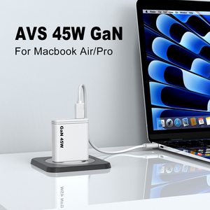 <span class=keywords><strong>Chargeur</strong></span> AVS 45W Type C KC GS CE ROHS ultra fin, adaptateur de <span class=keywords><strong>chargeur</strong></span> universel pour téléphone portable, <span class=keywords><strong>chargeur</strong></span> mural Gan 45W pour <span class=keywords><strong>iPhone</strong></span> Samsung - Product Image 4