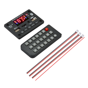 لوحة فك ترميز 80 واط بلوتوث DIY مكالمة MP3 راديو FM تسجيل صوت TF USB شحن لاسلكي 12 فولت/24 فولت مكبر صوت - Product Image 5