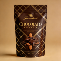 Pochette à bonbons personnalisée avec finition brillante, sachet Mylar autoportant imprimé sur mesure, emballage plastique de qualité alimentaire pour bonbons et chocolats