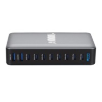 Nouvelle Station de Charge Rapide Multi-Ports 10-en-1 1000W GaN4 2026 avec Prises EU US AU UK et Charge Rapide PD140W/100W QC20W HXEU001
