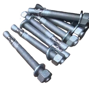 Muestra Gratuita de Anclaje de Cuña Galvanizado en Caliente de Grado 8.8 para Trabajo Pesado ETA, Anclaje de Concreto con Perno Pasante y Clip de Acero Inoxidable - Product Image 4