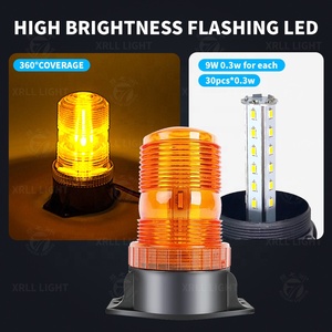 Feux stroboscopiques LED ambre d'urgence étanches IP65 pour véhicules, bus, voitures, bateaux 2010A - Product Image 3