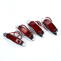 Feux de position latéraux LED minces en pack économique KS16-022-SB 12V 24V pour flotte