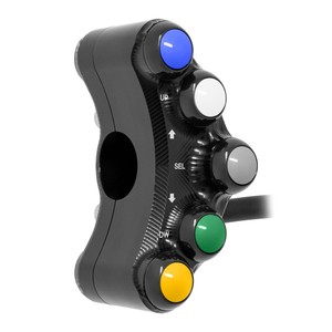Interrupteur de guidon sport gauche pour tableau de bord I2M Chrome PRO 2 (Honda) - Product Image 3