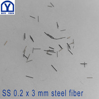 Barre droite en acier inoxydable AISI 304 à microfibres Zhiti sans colle de 3/0,2 mm pour impression 3D de béton