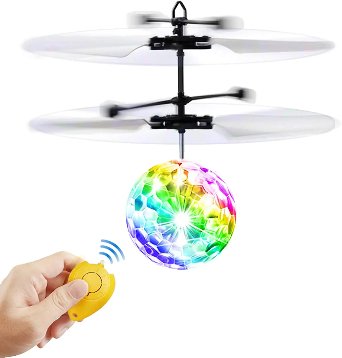Latest Rechargeable Light Up Ball Drone Infrared Induction Helicopter with Remote Controller Flying Ball Toys Radio Control Toys