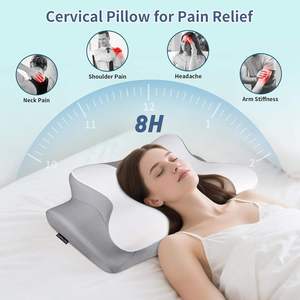 Almohada Cervical para Alivio del Dolor, Ergonómica, Transpirable, en Forma de Mariposa, de Espuma Viscoelástica, Ortopédica, para Dormir de Lado, Boca Arriba o Boca Abajo - Product Image 2