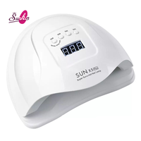 Lampe à LED haute puissance SUNKIN SK-SUN X5 Plus 80W pour ongles, lampe UV de photothérapie, séchage rapide, portable, pour salon de manucure