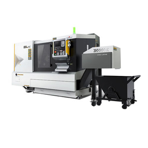 Torno CNC Horizontal Boshi BL5-C con Bancada Inclinada Integrada de 45 Grados para Corte de Metal - Product Image 3