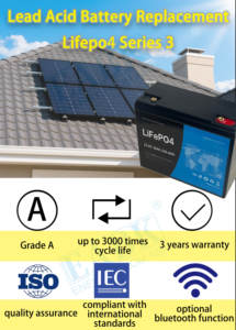 Porta USB per alimentazione portatile, campeggio all'aperto, a casa di emergenza di Backup 12V 18Ah 230.4Wh Lifepo4 batteria al litio Batterie litio - Product Image 6
