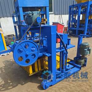 Mobile <span class=keywords><strong>block</strong></span> herstellungs maschine für haus geschäft mit billigem preis kleine geschäfts idee QT40-3A fabrik verkauf - Product Image 3