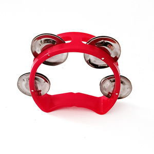 Wholesale Orff Percussion <b>Instrument</b> Colorful Plastic Single-Row Hand Shaking Bell <b>Musical</b> <b>Instrument</b> Tambourine for Kids - Product Image 6