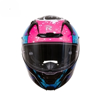 Casques de moto intégraux pour hommes et femmes avec visière ABS, état neuf, style demi-face, protection de la tête en priorité, coque de sécurité