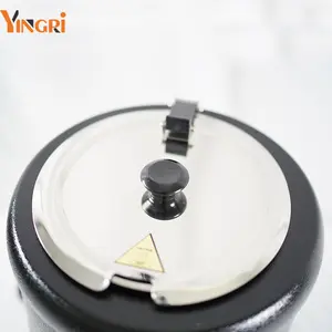 Venda quente Ouro Elétrico 10L Aço Inoxidável Sopa Quente Chaleira Aquecedor Buffet Aquecimento Sopa Aquecimento Pote