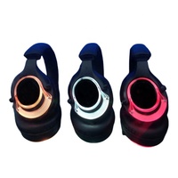 F49 Hifi Silent Disco Casque Et Lumières Led Dj Casque 500m Plage De Contrôle Écouteur Pliable Avec Émetteur Casque De Jeu