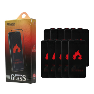 Protection d'écran en verre ultra-fin en aluminium de 0,33 mm <span class=keywords><strong>avec</strong></span> colle intégrale Fire Wolf ESD antistatique pour iPhone 15 14 13 12 11 - Product Image 1