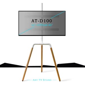 Easel suporte artístico de luxo com design mais novo, ajuste com 65 polegadas, tripé para tv, suporte de casa e escritório para tv