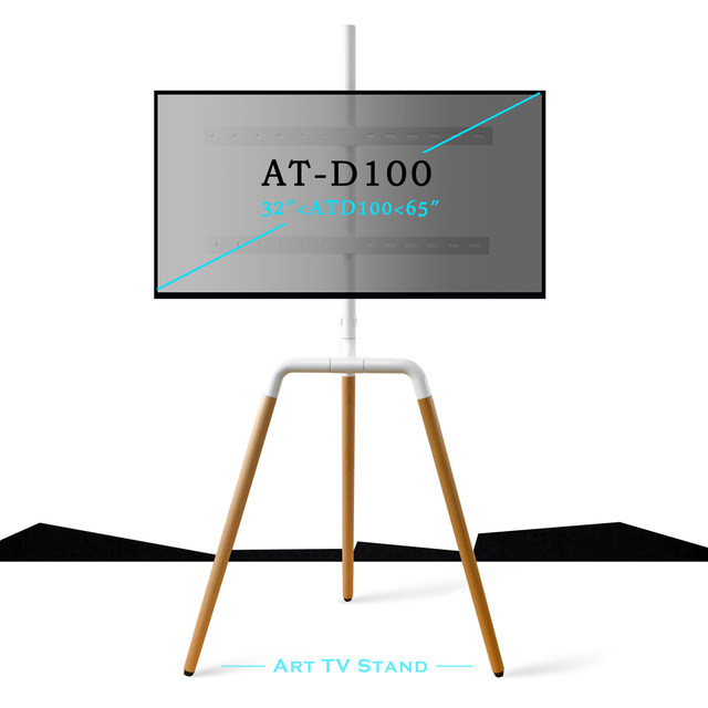Latest Design Luxury Floating Artistic Easel TV Stand Fits 65 Inch Tripod TV Stands Home and Office TV Stand Tripod