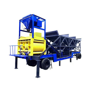 Vollautomatische Tragbare 35 M³/h Kleine Mobile Betonmischanlage, Transportbeton-Mischanlage - Product Image 6