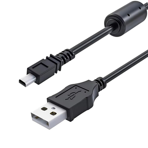 1.5 ม. มินิ 8 พินถึง USB 2.0 สายชาร์จข้อมูลแบบดิจิตอลสากลสายกล้องดิจิตอลสำหรับนิคอน SLR ฟูจิกล้องโทรศัพท์คอมพิวเตอร์ - Product Image 6