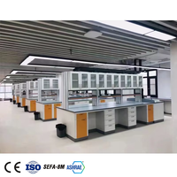 Banc de laboratoire en résine époxy résistant aux acides et aux dimensions personnalisées, service de mise en plan 3D gratuit