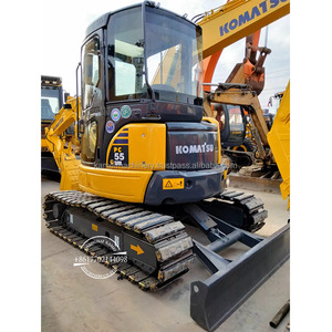 Las miniexcavadoras Komatsu PC55/PC45/PC40/PC35 usadas a la venta incluyen motor y motor de goma - Product Image 1